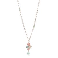 Necklace Rosso Prezioso Woman Lady Like Glacier in Silver Pietre dure 925 Ct CD23058LK - CD23058LK